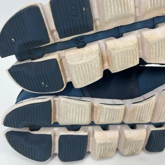 ON Cloud 6 Shoes Size 9 Mens Blue Running Lifestyle Sneakers Walking Cloud-Tec - Picture 7 of 10